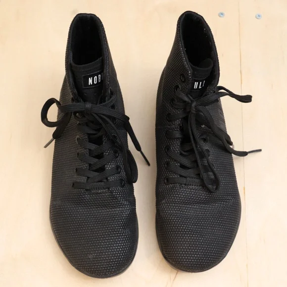 NOBULL Outwork High Top Sneakers Black (7M/8.5W) - Picture 6 of 7